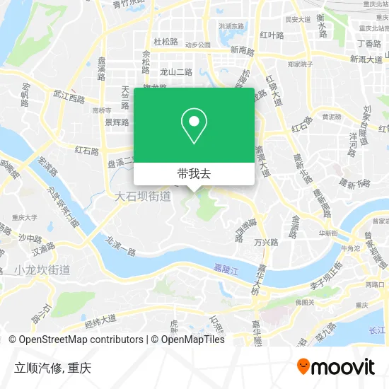 立顺汽修地图