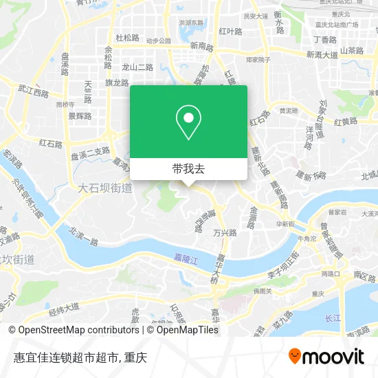 惠宜佳连锁超市超市地图