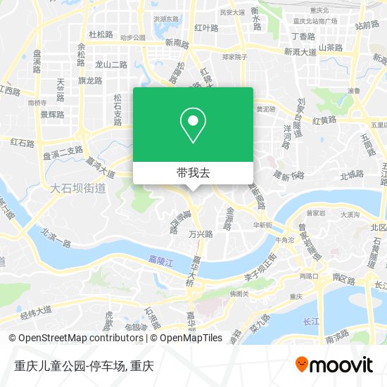 重庆儿童公园-停车场地图