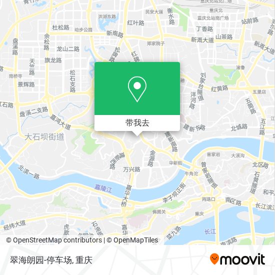 翠海朗园-停车场地图