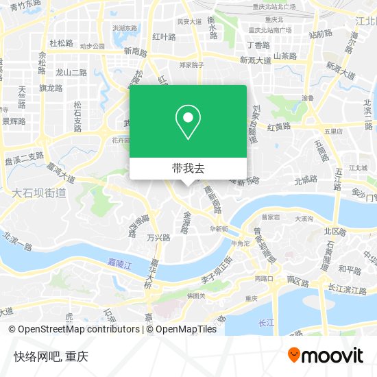 快络网吧地图