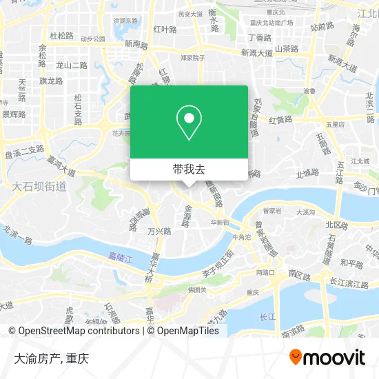 大渝房产地图