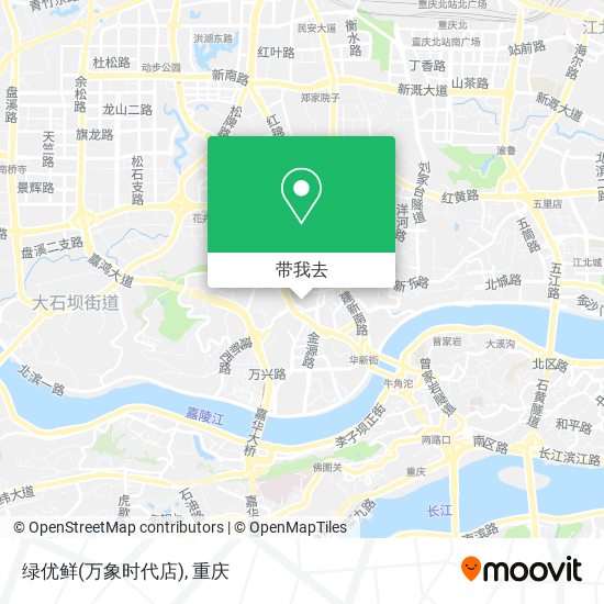 绿优鲜(万象时代店)地图