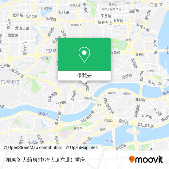 桐君阁大药房(中冶大厦东北)地图
