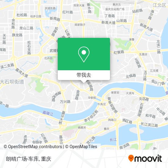 朗晴广场-车库地图