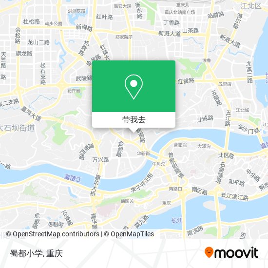 蜀都小学地图