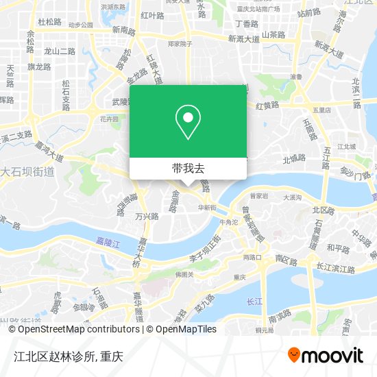 江北区赵林诊所地图