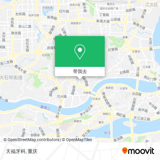 天福牙科地图
