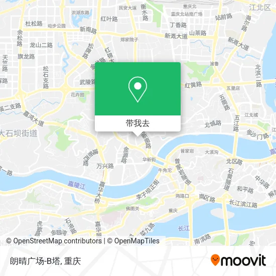 朗晴广场-B塔地图