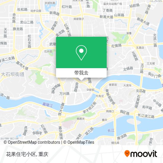 花果住宅小区地图