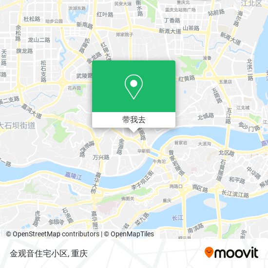 金观音住宅小区地图