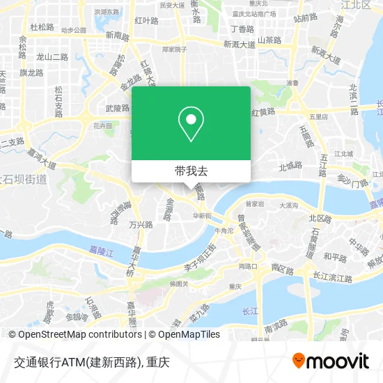 交通银行ATM(建新西路)地图