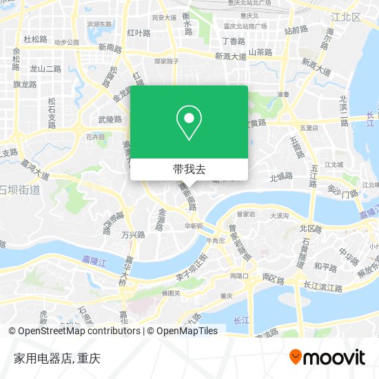 家用电器店地图