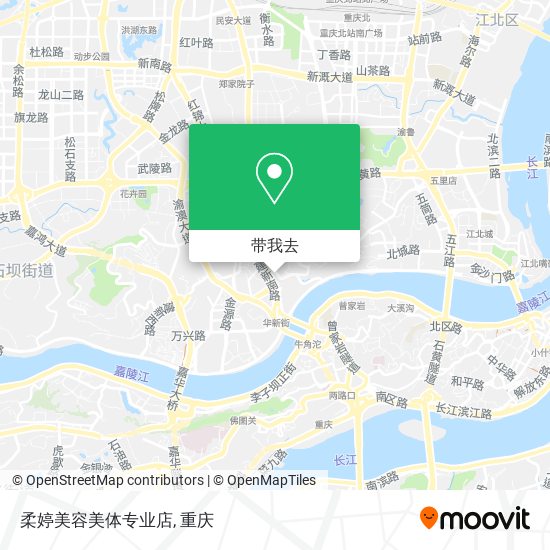 柔婷美容美体专业店地图