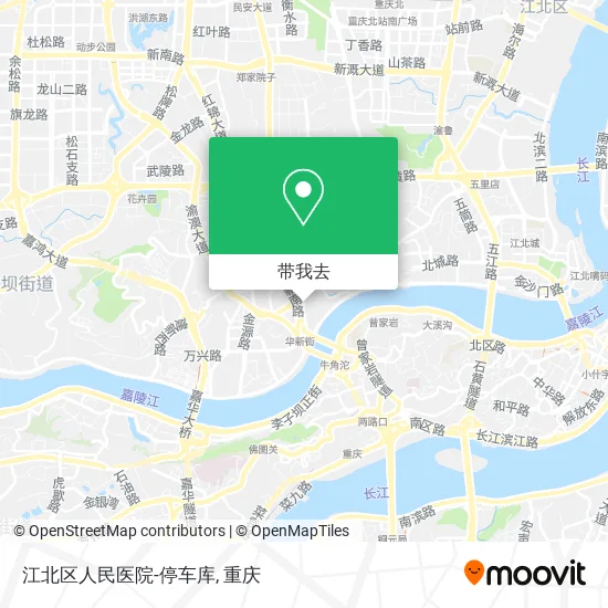 江北区人民医院-停车库地图