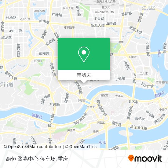 融恒·盈嘉中心-停车场地图