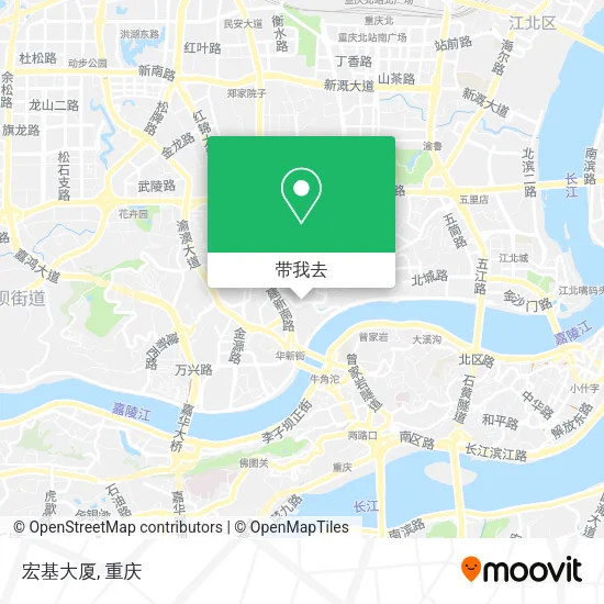 宏基大厦地图