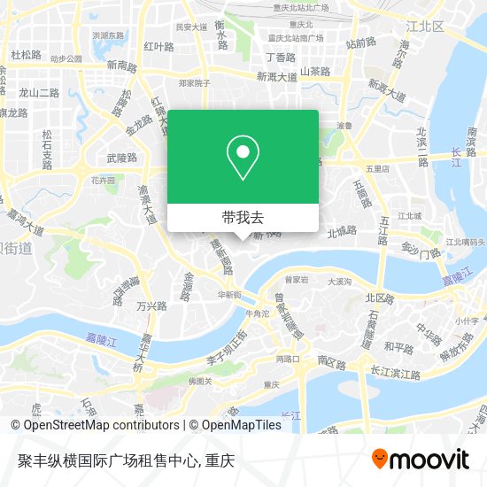 聚丰纵横国际广场租售中心地图