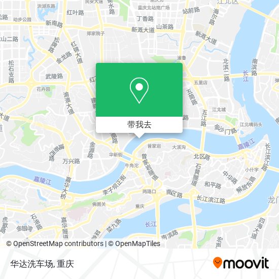 华达洗车场地图