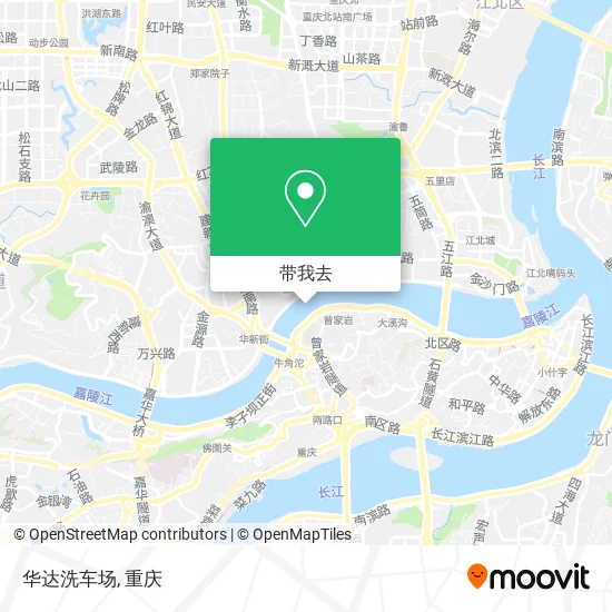华达洗车场地图