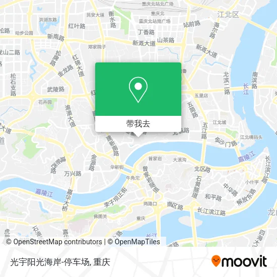 光宇阳光海岸-停车场地图