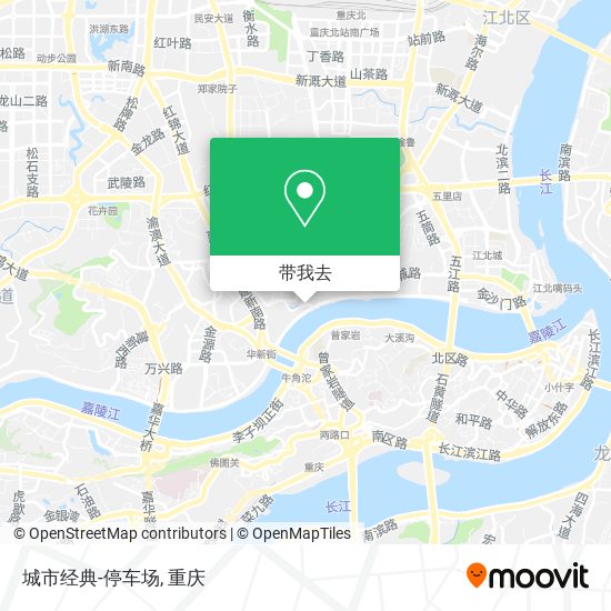 城市经典-停车场地图