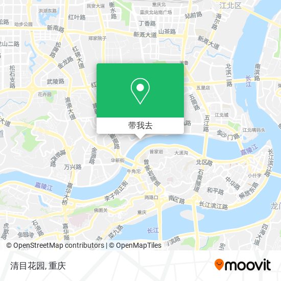 清目花园地图