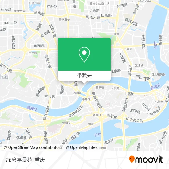 绿湾嘉景苑地图
