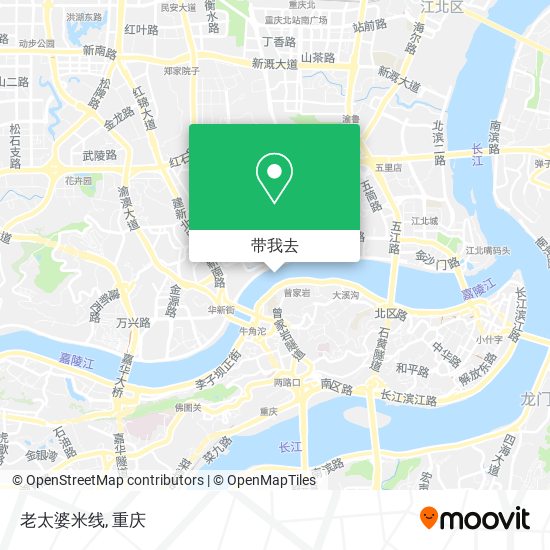 老太婆米线地图