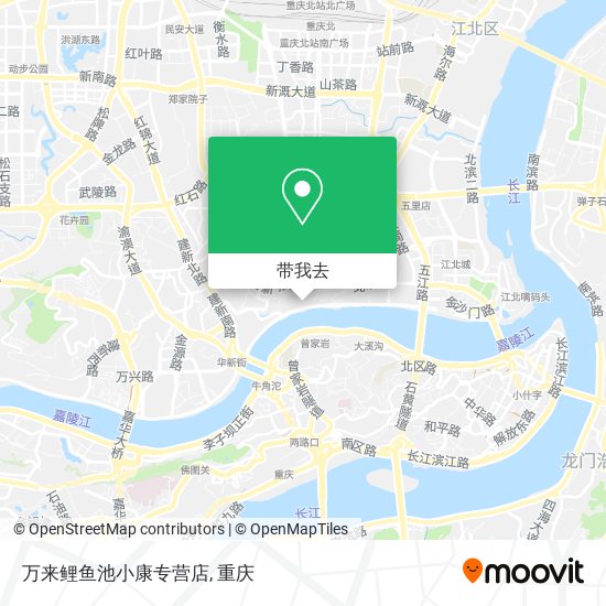 万来鲤鱼池小康专营店地图