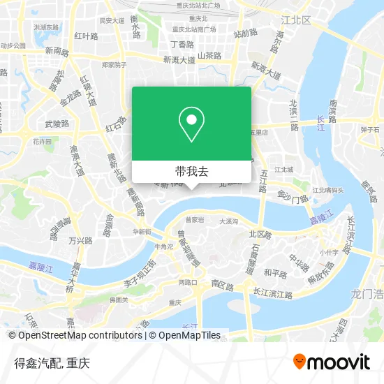 得鑫汽配地图