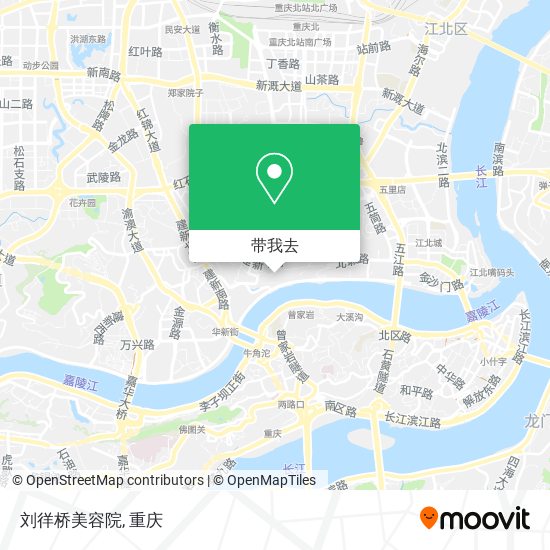 刘徉桥美容院地图