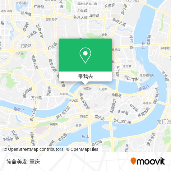 简盖美发地图
