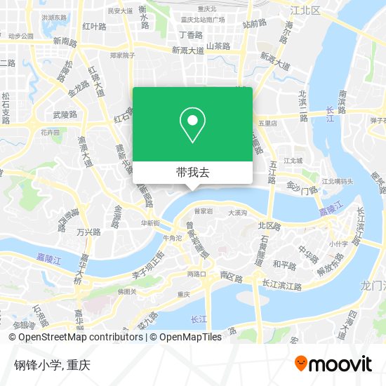 钢锋小学地图