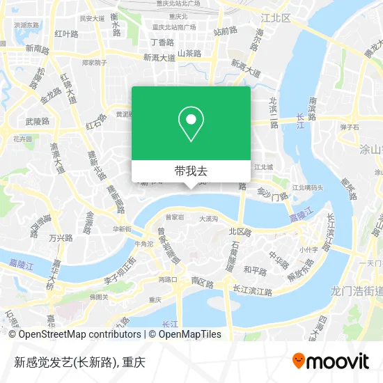 新感觉发艺(长新路)地图