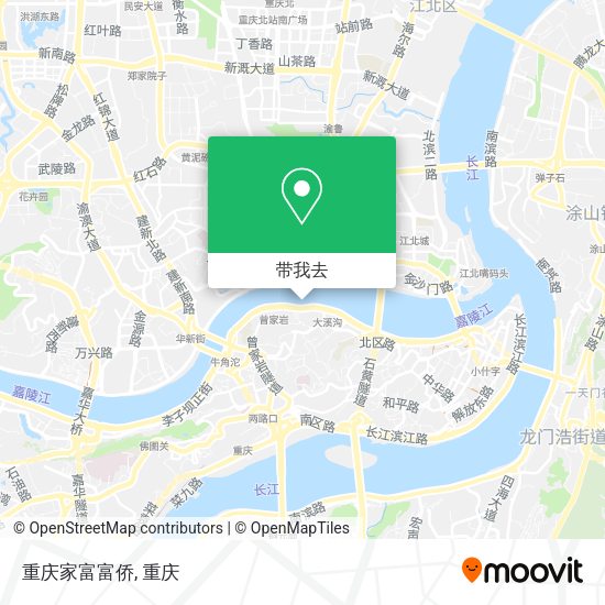 重庆家富富侨地图