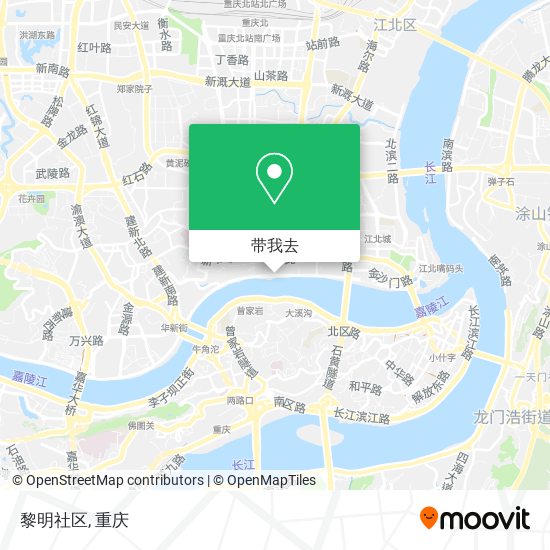 黎明社区地图