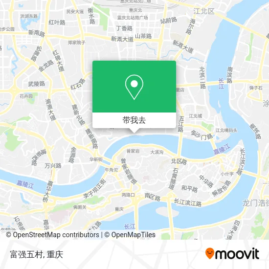 富强五村地图