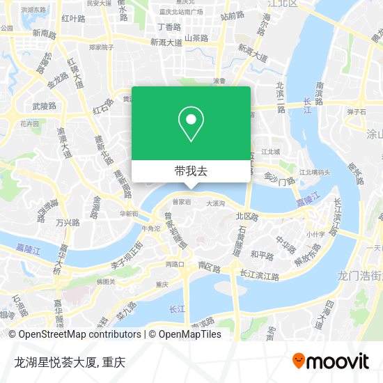 龙湖星悦荟大厦地图