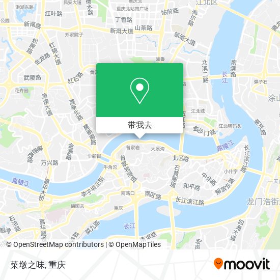 菜墩之味地图