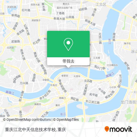 重庆江北中天信息技术学校地图