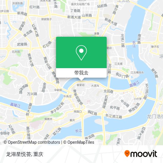 龙湖星悦荟地图