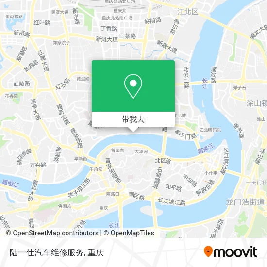 陆一仕汽车维修服务地图