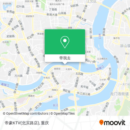 帝豪KTV(北滨路店)地图