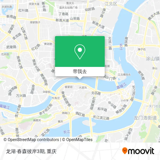 龙湖·春森彼岸3期地图