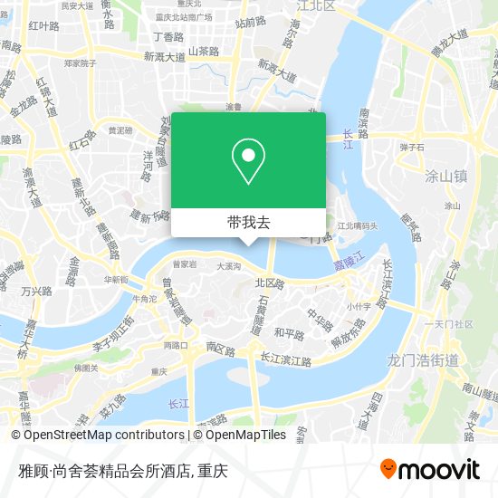 雅顾·尚舍荟精品会所酒店地图