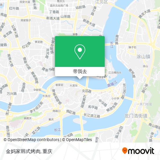 金妈家韩式烤肉地图