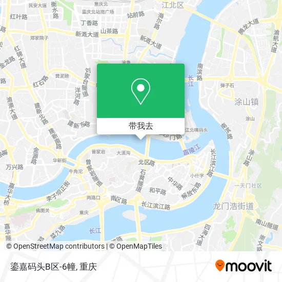 鎏嘉码头B区-6幢地图