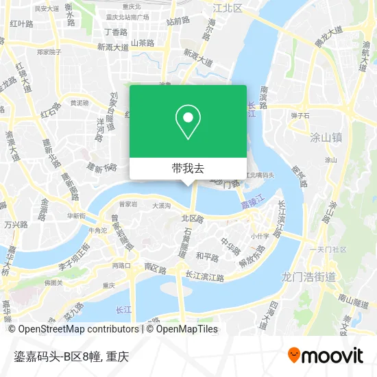 鎏嘉码头-B区8幢地图