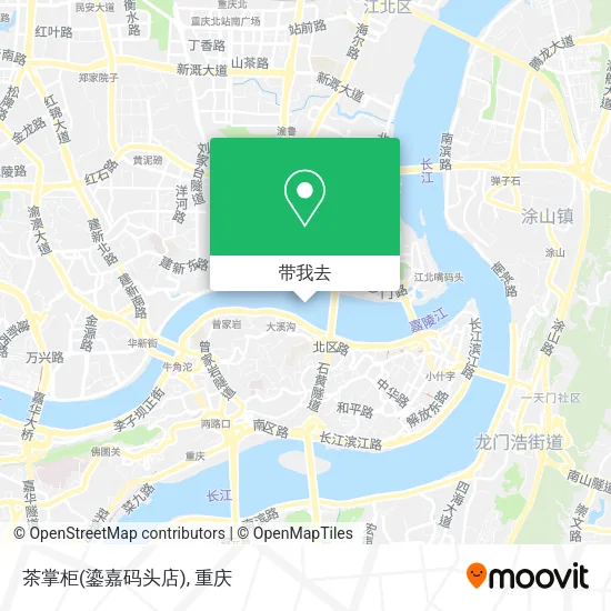 茶掌柜(鎏嘉码头店)地图